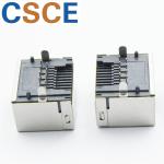 Networking Switch 90 Degree RJ45 Connector SC988 Series Without Transformer 15mm