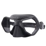 Wolf Black Diving Mask Freedive Goggles Tempered Glass 65cc