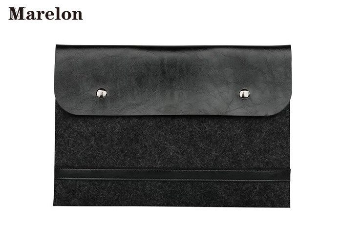 Elegant Smart Air Case Wool Felt Macbook Sleeve For Document File Laptop Travel