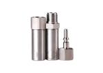 Semi Automatic Type Hydraulic Quick Coupling 304 Stainless Steel Press Button