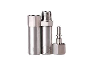 Quality Semi Automatic Type Hydraulic Quick Coupling 304 Stainless Steel Press Button 6Mpa wholesale