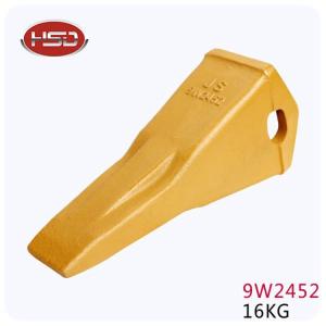 Quality Alloy Steel 16kg 52HRC 9W2452 Ripper Tooth For Excavator wholesale