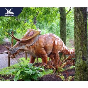 Quality Mechanical Animatronic Outdoor Dinosaur Garden Statue Attractive For Exhibit wholesale