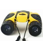 Yellow Black 10x26 10x25 BAK4 Roof Prism Folding Kids Binoculars
