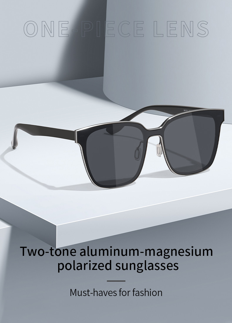 Unisex Outdoor Polarized Sunglasses Aluminum Magnesium Alloy