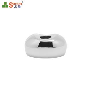 Quality SS304 SS316 Stainless Steel Handrail Fittings , 90 Degree Pipe Handrail Connectors wholesale