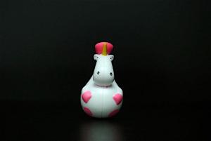 Quality Personalized Unicorn Plastic Figures Toys As Gift For Family White Color wholesale