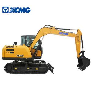 Quality 8 Ton Hydraulic Excavator XCMG XE80D Yanmar Engine Mini Digger Excavator wholesale