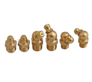 Quality Customized Size All Thread Nipple 6mm 8mm 10mm 12mm 45 90 Degree Grease Fitting for Cars Reducing Hexagon Head Code wholesale