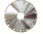 U - Slot Segmented Diamond Stone Cutting Blades For Glass / Marble