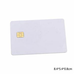 Quality SLE5528 4428 RFID Plastic Pvc Smart Contact Chip Card wholesale