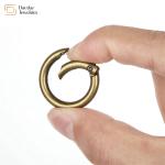 Buckle Round Spring O Rings , Trigger Metal Snap Hooks Clips