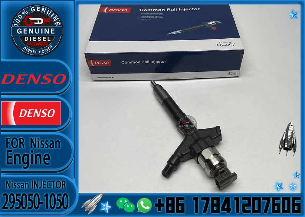 diesel fuel injector Common Rail Fuel Injector 295050-1050 16600-5X30A 166005X30A injector for Nissan Navara