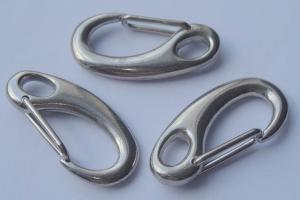Quality 47mm Shiny egg hook for spring cable wholesale