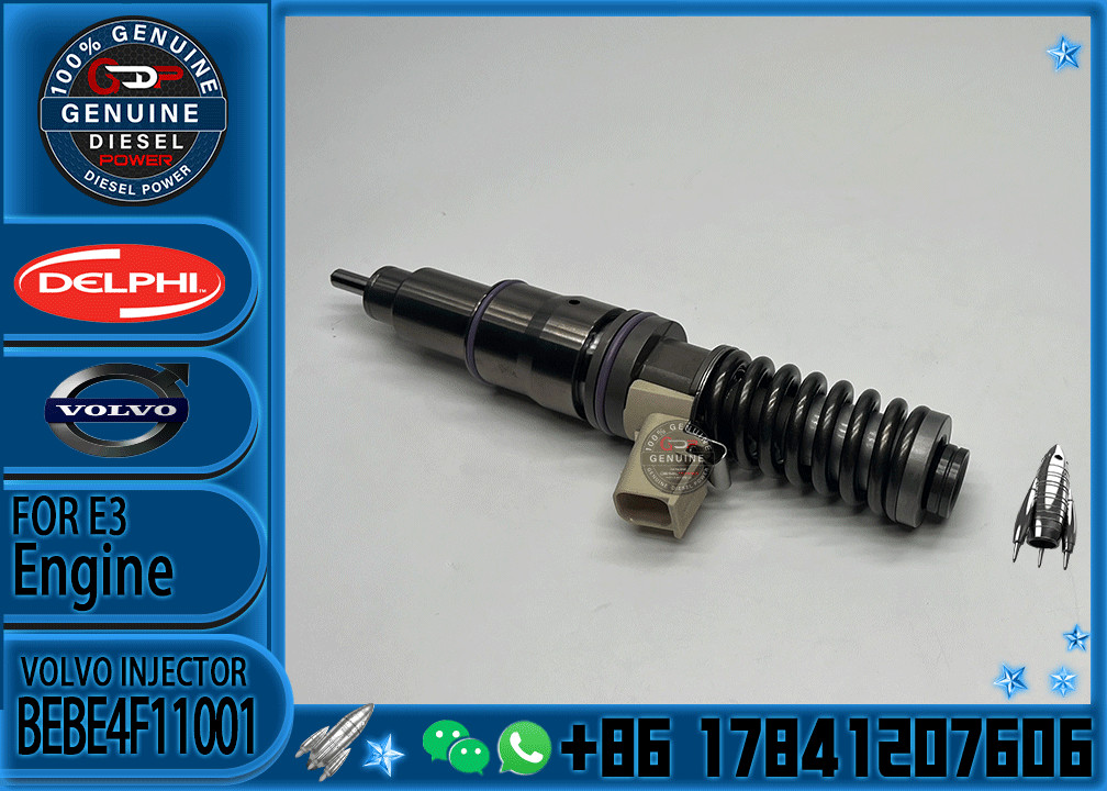 Diesel Common Rail Fuel Injector BEBE4F11001 BEBE4P02001 BEBE4P03001 BEBE4L13001 BEBE4L10001 For VOL Engine