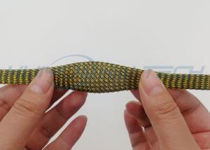 Quality Nyon 66 Flat Filaments Automotive Braided Wire Loom High Temperature Proof wholesale