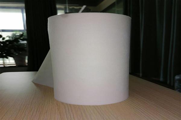 Cheap White 25gsm Melt Blown Filter Fabric Breathable 175mm Width In Roll for sale