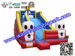 Rental Business Rabbit Inflatable Slide For Kids / Outdoor Inflatable Dry Slide