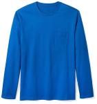 Men′s Regular-Fit Long-Sleeve T-Shirt with Pocket