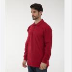 Cotton Anti Fire FRC Long Sleeve Shirts Henley Style NFPA2112