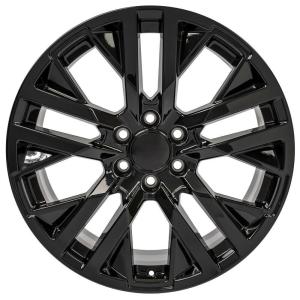 Quality 22&quot; Ram 1500 6 Lug Black Set Of Four Wheels Rims 5903 Ram wholesale