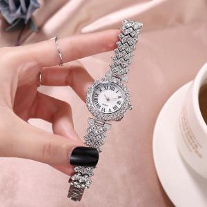 Quality 28mm Women Quartz Wrist Watch SL68 Movement Water Flashing Plating wholesale
