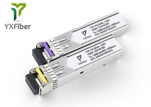 Quality 1490nm/1550nm LC WDM DDM 120km SFP Optical Fiber Module wholesale
