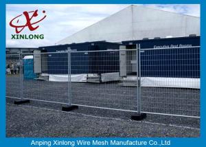 Quality Flexible Green Temporary Fencing Panels / Temporary Security Fence Panels Durable wholesale