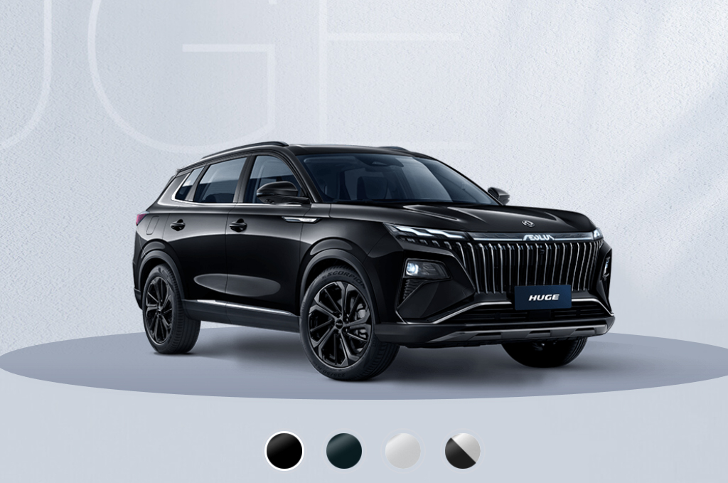 Dongfeng Family Auto's Style SUV 2024 Upgrade Version with Maximum Power of 200-250Ps and Minimum Grand Clearance of 10°-15°