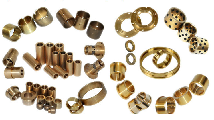 Custonmized Bronze Connecting Rod Bushing Max OD 200mm High Performance