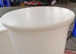 Customized Rotomolding Products Open Top Cylindrical Tanks For Medical Handling