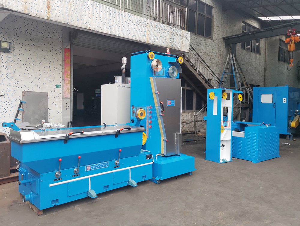 Capstan Type Copper Wire Drawing Machine With Continuous Annealing