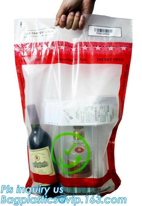 Opaque Tamper Evident Sealing Plastic Bank Money Steb Security Bag / Custom Self Adhesive Plastic Courier Bag, bagease
