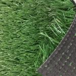 Single Green Pet Friendly Fake Lawn / Outdoor Artificial Grass For Dogs