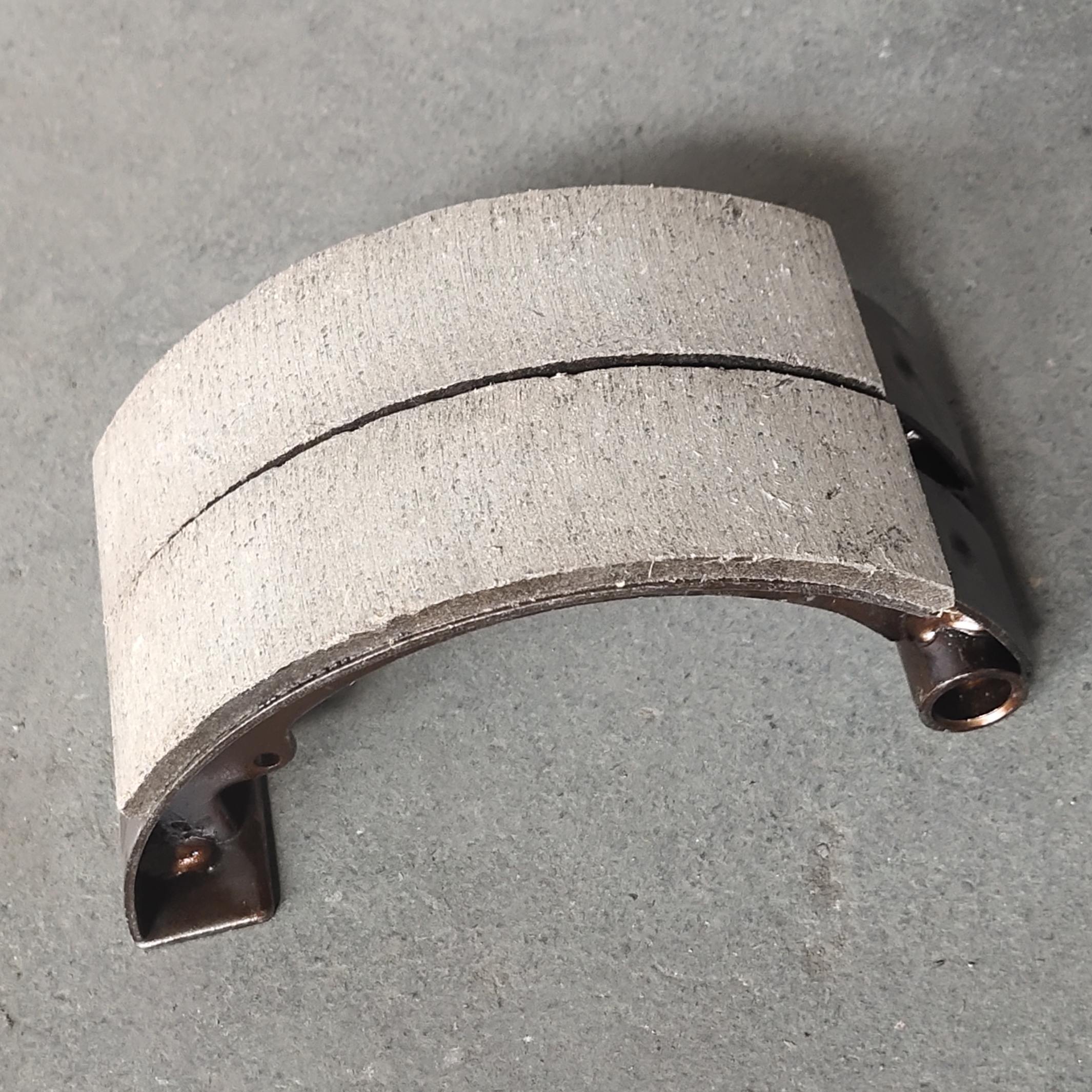 High Efficiency Tricycle Spare Parts Special Friction Material Brake Shoe 160mm