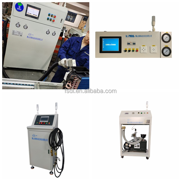 Galvanized Steel Pipe Energy Storage Air Conditioner Assembly Line High Performance