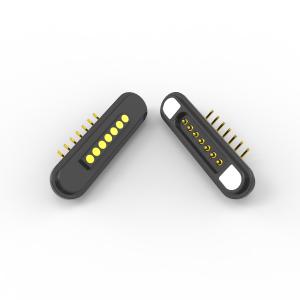 Quality Plastic Right Angle Pin Connector Bending Pogo Pins Connector 7 Pin wholesale