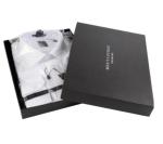 200gsm 350x270x60mm Garment Gift Boxes T Shirt Custom Logo With Lids BSCI
