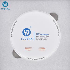 Quality Denture Material White 98mm UT Cad Cam Zirconia Blocks wholesale