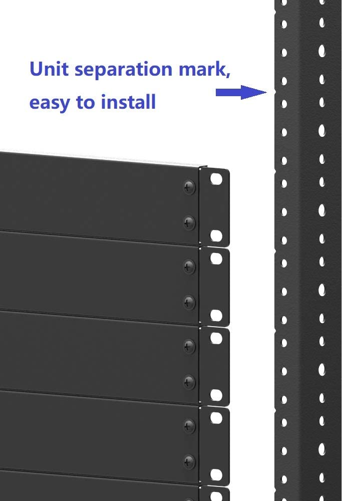 Fixed Adjustable Rail 1U Server Shelf for Customers' Requirement Rack Mount