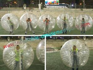 Quality Human Body Inflatable Zorb Ball Soccer With Bubble / Inflatable Loopy Ball wholesale