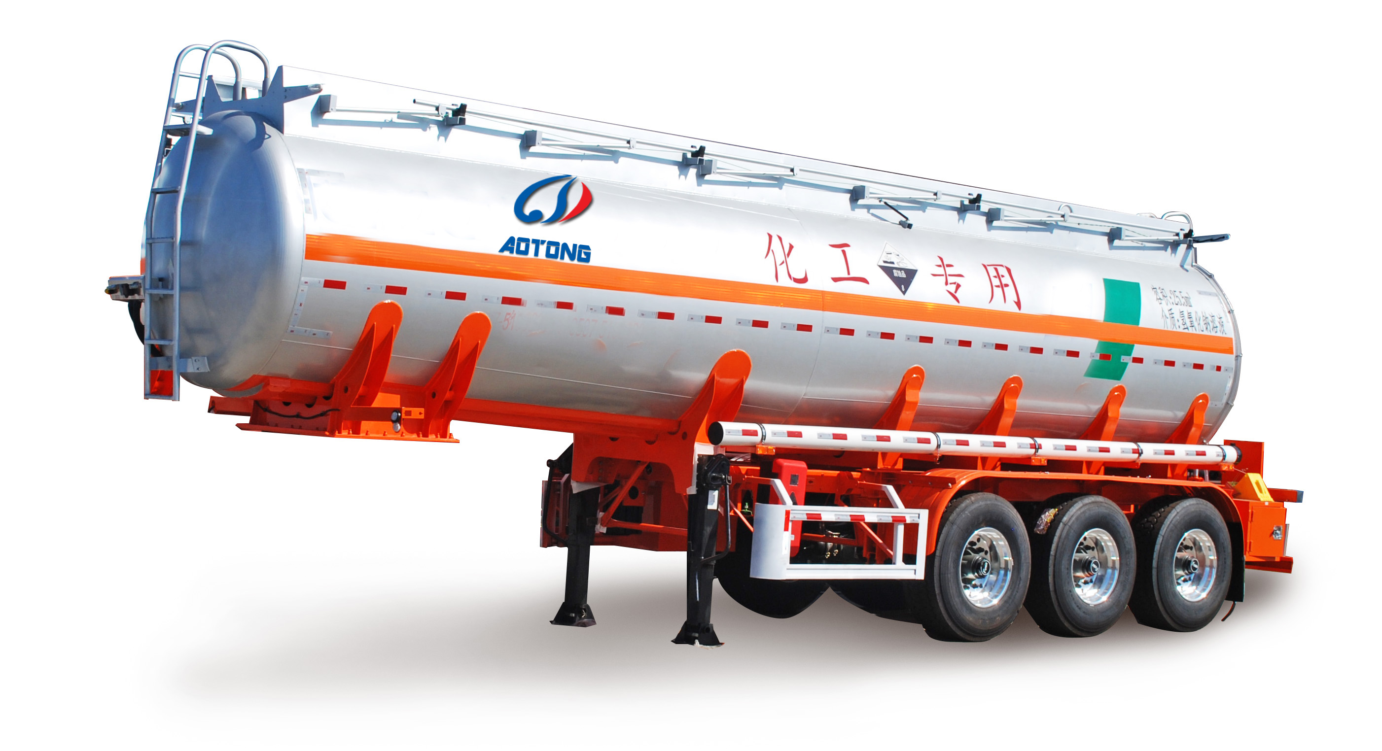 54000 Liters Fuel Tanker Trailer with Multi Compartments and 3 Axles in Ghana at Best