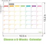 Whiteboard Planner Magnetic Weekly Calendar For Refrigerator