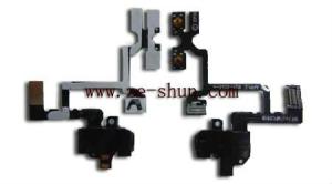 Quality Black Mobile Phone Flex Cable For Iphone 4G Side Key wholesale