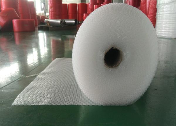 Cheap White Shockproof Bubble Packaging Rolls , Air Bubble Cushioning Wrap Rolls for sale