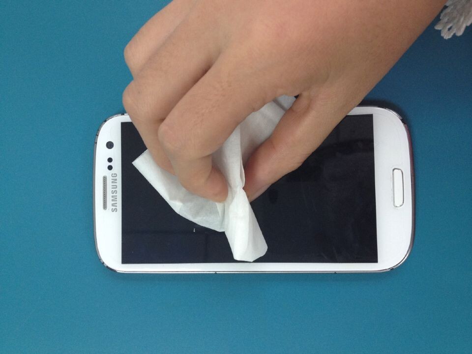 Disposable single packed customized camera lens cleaning wipes