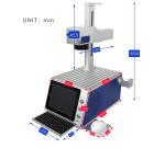 Stainless Steel 60W JPT Laser Marking Machine CE Certification