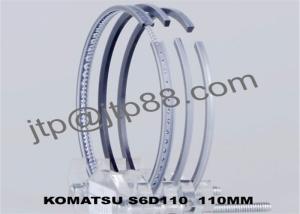 Quality Chrome Plated Komatsu Spare Parts S6D155 Piston Ring Set 6128-31-2060 6128-31-2070 wholesale