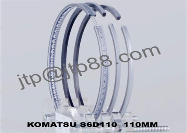 Chrome Plated Komatsu Spare Parts S6D155 Piston Ring Set 6128-31-2060 6128-31
