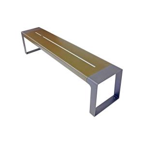 Quality Powder Coated Urban 202cm Steel Garden Benches wholesale